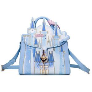 Danielle Nicole Disney Cinderella Royal Castle Crossbody Purse
